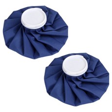 Sallimfit 冷熱兩用防水冰袋熱敷袋 海軍藍 15cm, 2個