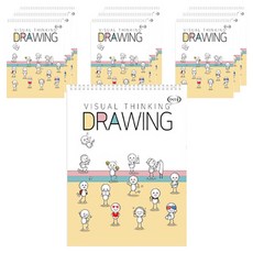 i-Scream Media 民畫坊 視覺思考繪圖本, 10個, 混合顏色