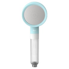 아에르 콰트로 샤워기 헤드 컬러에디션, 아쿠아틱 웨이브, 1개
