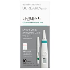 슈얼리 스마트 배란테스트기 기기 별매, 10개입, 1개