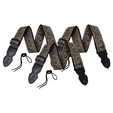 Bluecozy 街頭表演感性吉他背帶 + 繫繩 + 彈片 3件組 19, 1個