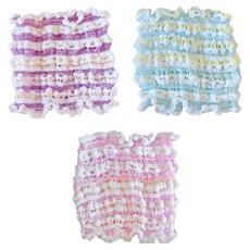 Din&Fit 三溫暖帽 洗臉髮帶 浴帽 3件組, 1套, 混合色