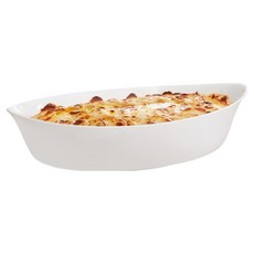 Luminarc 樂美雅 氣炸鍋微波爐智慧烤箱碗 橢圓形 320, 單色, 1個