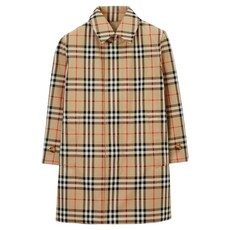 女童 Burberry 可雙面穿著 格紋 Gabardine 風衣 8069328