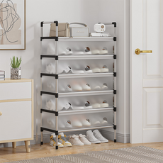 Thumbs Mine 組裝式鐵製鞋櫃, 混合色, 6層