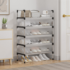 Thumbsmine組裝式鐵製鞋櫃, 混合色, 5層