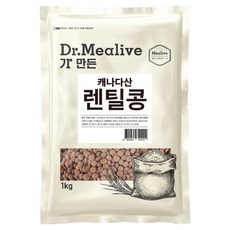 밀리브 렌틸콩, 1kg, 1개