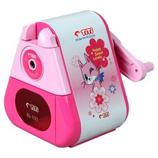 TiTi 京仁 TITI三角削鉛筆機, 1個, PINK