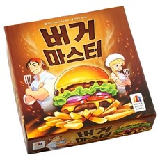 코리아보드게임즈 버거 마스터 순발력게임, 혼합색상, 1개
