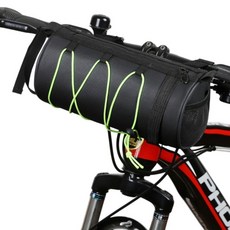 아이디어룸 자전거 핸들 가방 프론트 백, 네온, 1개
