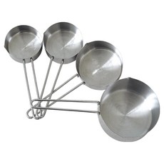 BeanPlant Cafe烘焙不鏽鋼量匙 4種組, 1組