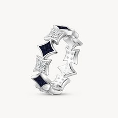LOLA ROSE 女性 Starry 銀戒指