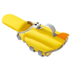 I Love Pet 狗狗黃色小鴨圍兜式救生衣, 黃色, 1個