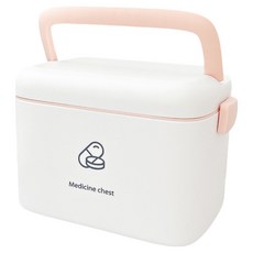 라이프킷 2단 구급상자 스마트 화이트 + 핑크, 1개