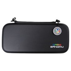 任天堂六角超級任天堂Switch OLED便攜式輕薄硬殼保護殼, 黑色, 單一商品, 1個