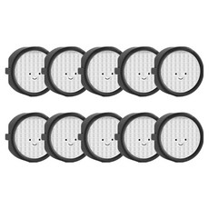 I'CLE 防觸電矽膠插座保護套, 笑臉黑, 10個