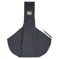 Perogato 狗狗棉質斜背包, 1個, 灰色