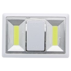 컴스 사각 8 듀얼 스위치 벽면등 BB514