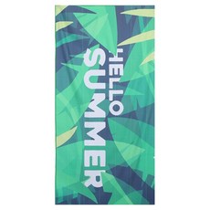 House Fit 超細纖維印花海灘巾 150 x 70 cm, 熱帶風情, 1個