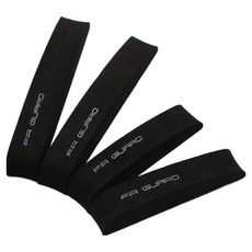 Ez2mk 세이프티 자동차 문콕방지 도어가드 대형 2p + 소형 2p 세트 MS-900, 블랙, 1세트