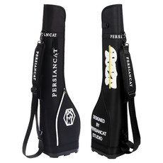 PERSIANCAT Urban Ethnic 高爾夫 公園高爾夫 支架式半袋 PER HALF 006, 黑色