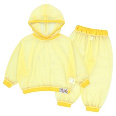 MilkBaby 아동용 모기 벌레 퇴치 캠핑 여행 숲 체험 상하복 세트