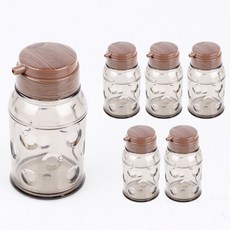 ALS 木紋醬油瓶, 220ml, 6個