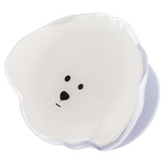 구스페리 캐릭터 아크릴 스마트톡, 07 하얀푸들, 1개