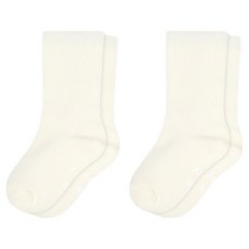MilkBaby 嬰幼兒羅紋襪 2入