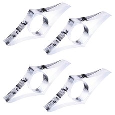 로시테라 투명 엄지 고정 책갈피 8 x 3.5 cm, 4개