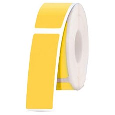 마로마로 마로팝 전용 라벨테이프 다이컷라벨 MD-340 220p, 노랑, 6.6m