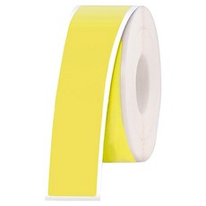 마로마로 마로팝 전용 라벨테이프 연속라벨 MC-360, 노랑, 6m