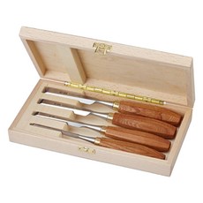 pfeil 木製收納盒專家用木工平鑿4件組 CMK4, 1套