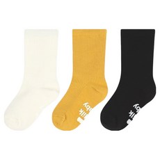 Milk Baby 嬰幼兒繽紛羅紋襪3件組