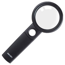 Thumbsmine 兩段式放大鏡 黑色 大號, 單一商品, 1個