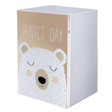 葉子小舖 防水洗衣機防塵套 可愛動物直立式款, 點點熊