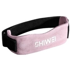SHIWEI 골드팡 편안한 슬림 고탄력 스트랩 무릎보호대 GP핑크, 1개