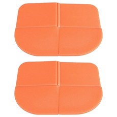 로즈온 초경량 XPE 아웃도어 방석 2p, 오렌지