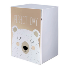 葉子小舖 防水洗衣機防塵套 可愛動物滾筒式款, 點點熊