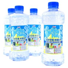 Stupid BABO 泡泡液 泡泡補充液 500ml, 無色, 4個