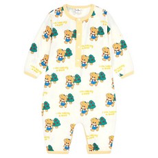 MilkBaby 유아용 베어쿵롬퍼 우주복