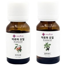 이지미톡 아로마 오일 방향제 원액 피치코튼 + 블랙체리 세트, 1개, 피치코튼, 블랙체리