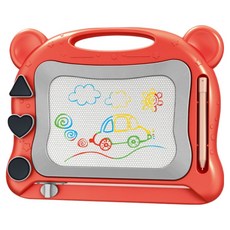 KODACHIEF無限重複磁吸素描板, 泰迪熊橘色, 1個