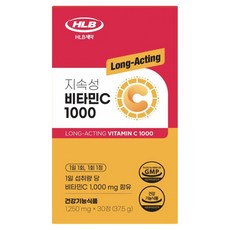 Hlb Healthcare 長效維他命C 1000 37.5g, 30錠, 1個