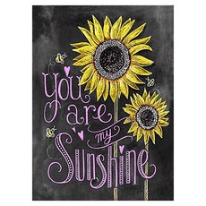 KUMIHANDS 家居裝飾 向日葵畫布型鑽石畫, 1個, G