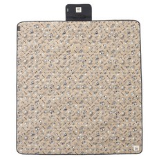 LOGOS Snoopy 史努比絎縫露營野餐墊, 棕色