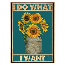 KUMIHANDS 家居裝飾 向日葵畫布型鑽石畫, 1個, C