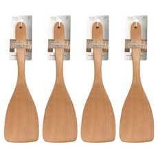 영수산업카멜 너도밤나무 비취 원목 일자뒤집개 대, 4개