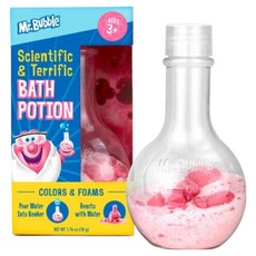 Mr.Bubble Potion 沐浴遊戲入浴劑 粉紅色, 50g, 1個