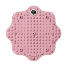 A&R 超慢跑智能計時按摩墊,粉色,53.5公分,便攜式好收納,足底穴位磁石按摩,加厚耐用指壓板, 1個